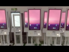 Máquina de los quioscos de la comida del servicio del uno mismo del restaurante que ordena con 24 pulgadas 27 pulgadas el panel de 32 pulgadas