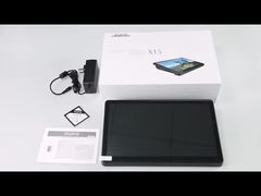 11,6 pulgadas Windows todo en una pantalla táctil industrial de la PC con el adaptador de 12V 2.4A