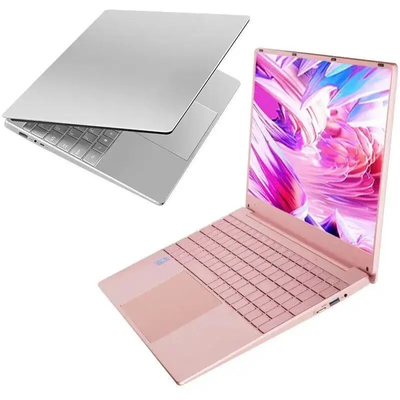 Ordenador portátil del ODM 15,6 del OEM”, ordenador portátil de la PC de Rose Gold con el teclado retroiluminado